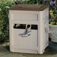 thumbnail image 2 of Suncast Hose Hideaway 225' Outdoor Garden Hose Reel with Storage Bin and Hose Guide, Taupe, 2 of 3