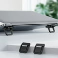 thumbnail image 5 of 2Pcs/set Foldable Laptops Stand Home Invisible Nonslip Notebook Bracket Aluminium Support for Laptops Keyboards, 5 of 8