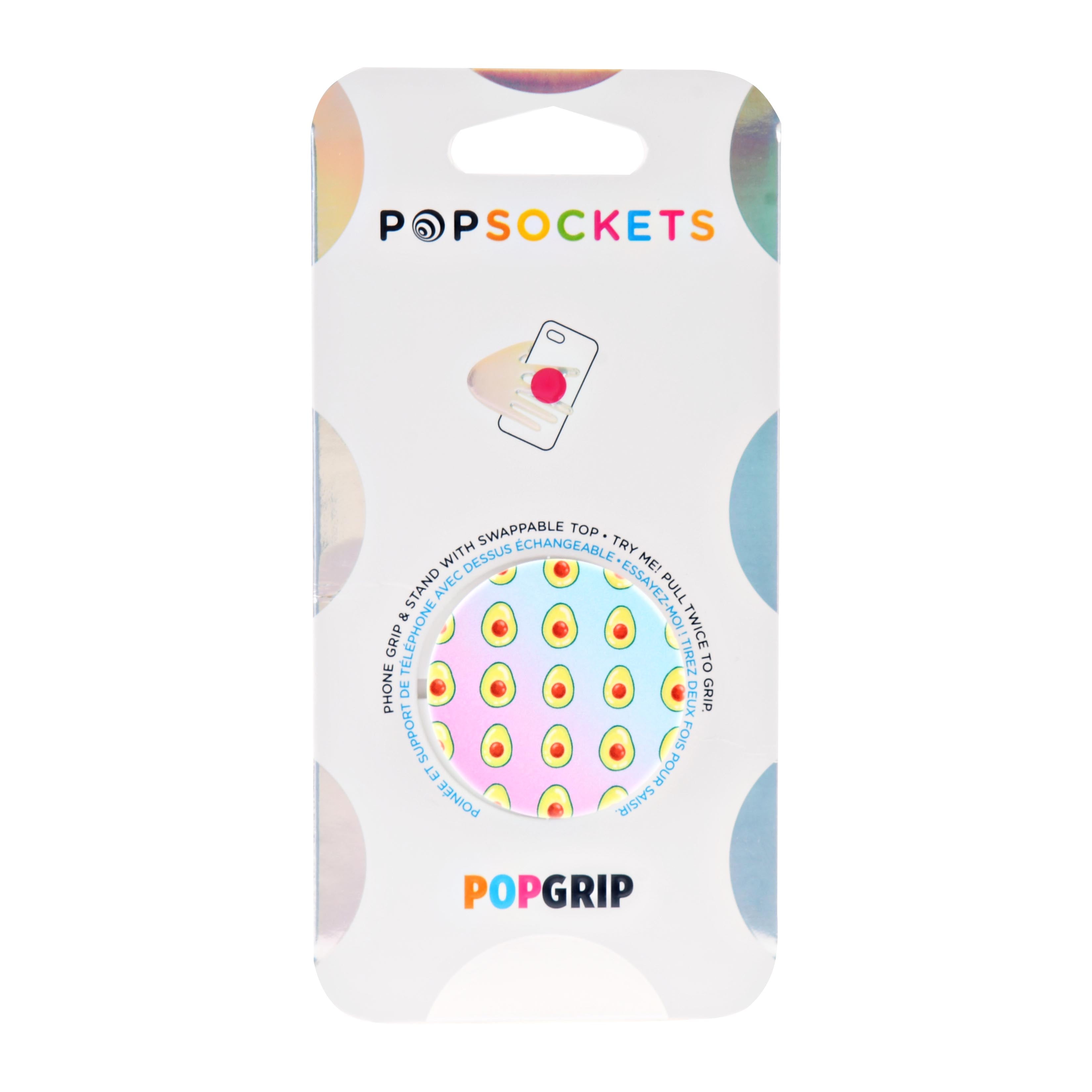 PopSockets PopGrip Avo-lanche Expanding Stand and Grip with Swappable Top
