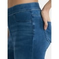 thumbnail image 5 of Time and Tru Women's Capri Jeggings, Sizes XS-XXXL, 5 of 5