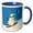 Blue/White, variant on 3drose, Funny Snowman Joke Silly Humor, 15oz Mug