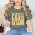 thumbnail image 2 of Cider Season Block Distressed - Women's Short Sleeve Graphic T-Shirt, 2 of 13