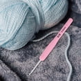 thumbnail image 6 of Greenadscape Sweater Crochet Hooks Pink Weaving Lace Crochets 9Pcs 5.4X0.6X0.3In, 6 of 10