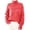 Watermelon Red, variant on Women Sweaters, Turtleneck Sweaters for Women, Loose Fitting Long Sleeve, Pullover for All Season