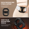 thumbnail image 3 of Vibrating Fascia Ring for Post-Workout Recovery, Deep Tissue Fascia Massage Tool & Portable Yoga Ring Massager for Easing Muscle Knots and Tension, 3 of 8