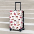 thumbnail image 5 of Yiaed Birthday Cake Print Travel Luggage Cover Suitcase Protector Fits 18-32 Inch Luggage Wheel Covers Patterned Elastic Luggage Anti-scratch（No luggage）-Medium, 5 of 5