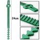 thumbnail image 2 of Lazos para plantas, 24 cm, 10 piezas, soportes ajustables para árboles, lazos para plantas de jardín, entrelazados, compatibles con soporte para rosas y arbustos, 2 of 5