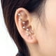 thumbnail image 1 of XWSHYW Semental Mujer Piercing Brillante Rodea Pendiente de Línea Estilo Aurícula, 1 of 2