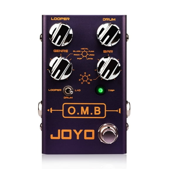 JOYO R-06 Looper Cycle & Drum Machine Guitar Effect Pedal Recording Mode Multi Effect