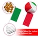 thumbnail image 3 of Banderas de mano AhfuLife Italia, 15 piezas, 14 x 21 cm, con asta, 3 of 6
