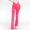 (Fashion 85)Hot Pink, variant on Women's Solid Color Casual Yoga Pants Women's High Waist Hip Lifting Slim Sports Wide Leg Fitness Long Pants