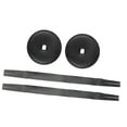 thumbnail image 3 of Almencla 2 Pieces Cymbal Handle Repairment Marching Percussion Instrument Cymbal Belt black, 3 of 5