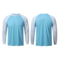 thumbnail image 3 of Lmnyox Men's Athletic Pullover Breathable Gym Workout Sweatshirts Lightweight Crew Neck Long Sleeve Sweatshirt Activewear, 3 of 3