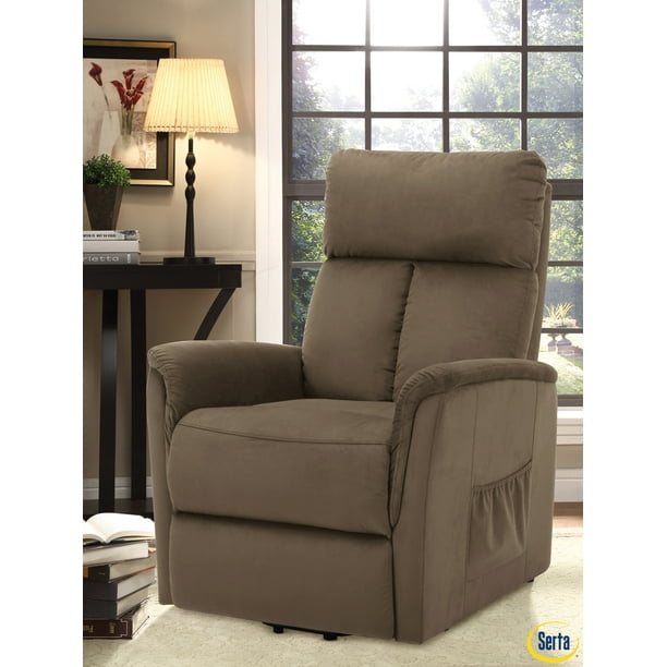Pamano Serta Multi Function Lift Chair Recliner with Solid Hardwood Frame & High Density Foam