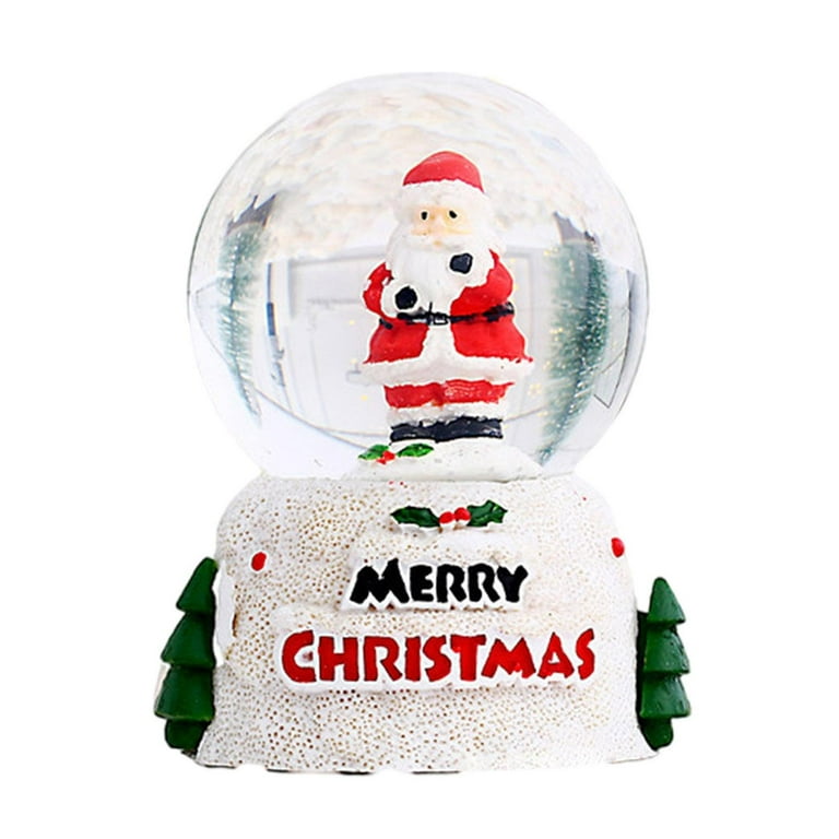Christmas Snow Globe, Glitter for Gifts for Kids , Santa Santa Claus S, Girl's, Size: As described