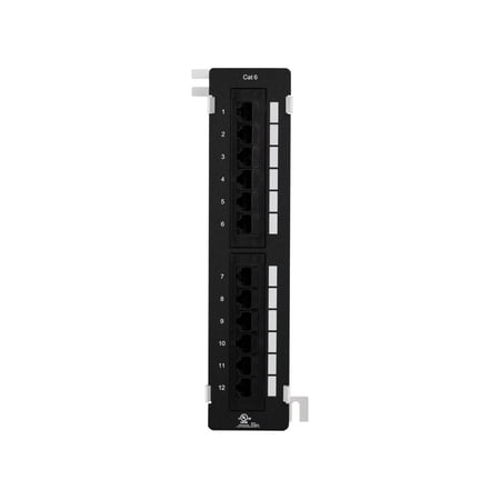 Monoprice 12-port Vertical Cat6 Mini Patch Panel With Screws  UL Listed  110 Type (568A/B Compatible) price history on PriceWatchPro