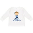 thumbnail image 3 of Inktastic Future Lacrosse Star Boy Boys Long Sleeve Toddler T-Shirt, 3 of 5