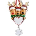 thumbnail image 1 of Adorno colgante de árbol de Navidad Papá Noel Navidad Arte Artesanía Juguete Decoración de ventana Decoración de fiesta, 3 piezas Kenally HA008994-02, 1 of 6