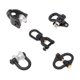 thumbnail image 1 of Hook Trailer Control remoto Automotriz Remolque Ganchos Crawler Modelo 1/10 Accesorios de vehículos Reemplazo para Axial SCX10 Negro Pack de 5 Inevent FN001261-03, 1 of 5