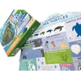 thumbnail image 2 of Paper House Productions InfoPuzzle Double Sided All About Sea Turtles Die Cut, Shaped Learning Jigsaw Puzzle, 2 of 5