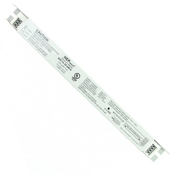 HEP SIS11435UNIS Electronic Fluorescent Ballast, 120/277V, 1 Lamp