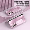 thumbnail image 7 of Dteck for Samsung Galaxy Z Fold 5 5G Case with Hinge Protection, Shockproof Luxury Plating Hybrid with Screen Protector Kickstand Rugged All-Inclusive Case for Samsung Z Fold 5 2023,Pink, 7 of 7