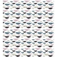thumbnail image 3 of Underwater Duvet Cover Set, Funny Shapes of Fish with Wavy Stripes, Decorative 3 Piece Bedding Set with 2 Pillow Shams, Queen Size, White Multicolor, by Ambesonne, 3 of 3