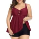 thumbnail image 4 of Traje De Baño Mujer Dos Piezas Talla Grande Dama Bañadores, 4 of 7