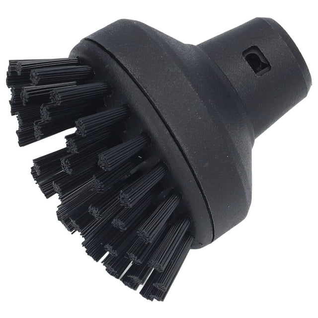 Brush Replacementfor Steam Cleaner,Steam Cleaner Round Nylon Steam Cleaner Replacement Accessories Steam Cleaner Brush Time-Tested Durability