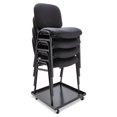 thumbnail image 3 of Stacking Chair Dolly 22.44w x 22.44d x 3.93h, Black, 3 of 6