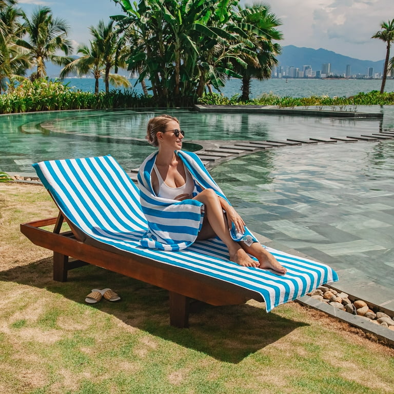 Arkwright California Cabana Chaise Lounge Covers 100 Cotton
