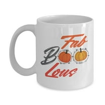 Fab Boo Lous Halloween Pumpkin Pun Ceramic Coffee & Tea Gift Mug, Party Decorations, Favors, Collection, Supplies And Kitchen Accessories