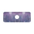 thumbnail image 7 of Yayeee Faucet Mat for Kitchen Sink 14.7" Diatomite Long Splash Guard Pad, Purple Forest, 7 of 7