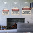 thumbnail image 2 of Unattended Children Will Be Given An Espresso 14" X 14" Sign | Indoor/Outdoor Plastic | SignMission Designer Novelty Gift Funny Joke Gag Road Garage, 2 of 4