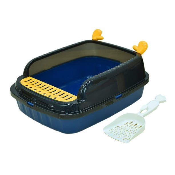Cat litter box with lid best sale walmart