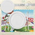 thumbnail image 3 of Ambesonne Animal Place Mats Set of 4, Rainbow Candies Animals, Standard Size, Multicolor, 3 of 6