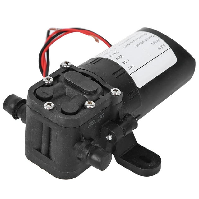 Bomba de diafragma, mini bomba de agua de tubo recto doble de 36 W Bomba de diafragma de agua Diseño fácil de usar