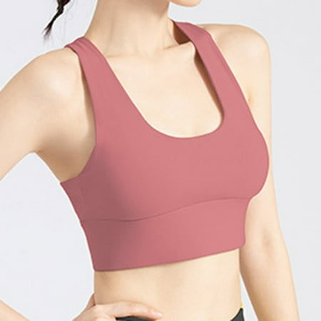 

Deals! Women s Sports Bras Running Sports Underwear Deals for 2023 Outwear Underwear Bras Red L