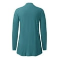 thumbnail image 4 of Women's Sleeveless Cardigan Women's Summer Lightweight Open Front Hanging Long Proof Asymmetrical Vest Sweaters for Work Women Fall Cardigans Sweater Women plus Size Lightweight Sweaters for, 4 of 4