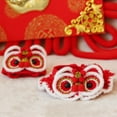 thumbnail image 5 of LingStar Pet Decorative Collar Hat Chinese New Year Nationsl Style Dress Up Costume Accessories For Cats Dogs, 5 of 9