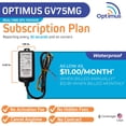 thumbnail image 2 of Rastreador GPS OPTIMUS GV75MG a prueba de agua para motocicletas, 2 of 4