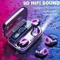 thumbnail image 2 of Typpkmm M10 Bluetooth Earphones with Handfree LED Dispay Headphones, 2 of 6