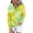 Yellow, variant on Bovemsi Womens Sweatshirts Tie Dye Patterned Oversized Sportswear Long Sleeved Shirt Pullover With Pockets Fall Fashion Outfits 2025 Clothes