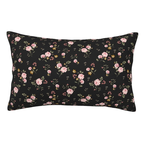 Kdxio Cotton Pillow Cases 14"x20" Pillowcases,Soft and Breathable Bedroom Pillow Cases-Flowers