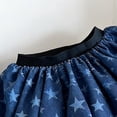 thumbnail image 4 of NAISIBABY Skirt for Girls, Cute Ruffles High Rise Summer Casual Kids Puffy Cake Skirt Blue Size 4, 4 of 5