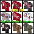 thumbnail image 2 of Baker Mayfield Vita Vea Football Jersey Mike Evans Chris Godwin Lavonte David Shaquil Barrett Tampas Bayes Robert Hainsey Tristan Wirfs Buccaneeres Chase Edmonds, 2 of 7