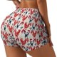 thumbnail image 1 of Fotbe Roosters Shorts Sin Costuras – Shorts Deportivos de Cintura Alta para Mujer, Elásticos para Gimnasio, Yoga, Running o Ciclismo-Large, 1 of 8
