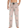 thumbnail image 3 of GZHJMY Owl Pajama Pants for Men, Lounge Pants Lightweight Men Pajama Bottoms with Drawstring Pockets, Christmas New Year Birthday Gifts, Small, 3 of 6