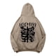 thumbnail image 3 of WILLBEST Sudaderas En Pareja para Hombre, Sudadera con Capucha De Manga Raglán con Estampado De Esqueleto, Informal, Holgada, De Moda, Cómoda, para Negocios Mediana​​, 3 of 4