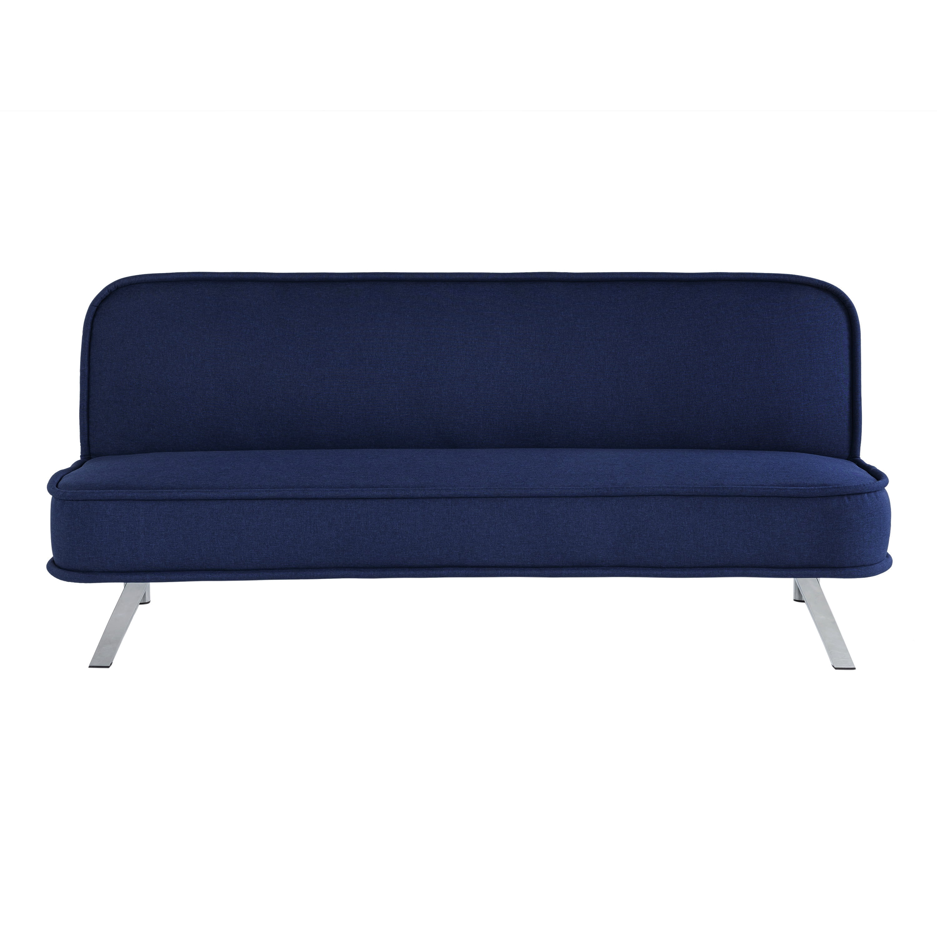 Serta Toronto Modern Convertible Sofa, Navy Woven Fabric
